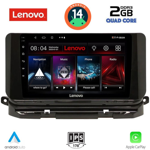 LENOVO LVD 2598_CPA (10inc) MULTIMEDIA TABLET for SKODA OCTAVIA 8 mod. 2021&gt;