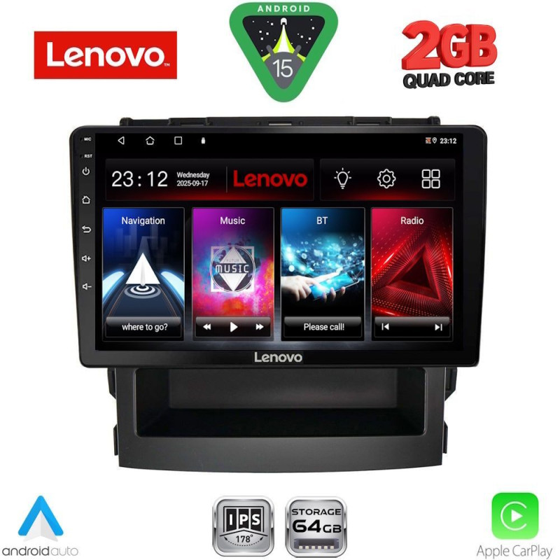 LENOVO LVD 2664_CPA (9inc) MULTIMEDIA TABLET for SUBARU FORESTER - IMPREZA mod. 2019-2025