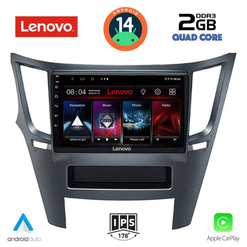 LENOVO LVD 2667_CPA (9inc) MULTIMEDIA TABLET for SUBARU LEGACY – OUTBACK mod. 2009-2014 LENOVO LVD 2667_CPA (9inc) MULTIMEDIA TABLET for SUBARU LEGACY – OUTBACK mod. 2009-2014