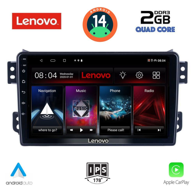 LENOVO LVD 2682_CPA (9inc) MULTIMEDIA TABLET for OPEL AGILA - SUZUKI SPLASH mod. 2008> LENOVO LVD 2682_CPA (9inc) MULTIMEDIA TABLET for OPEL AGILA - SUZUKI SPLASH mod. 2008>