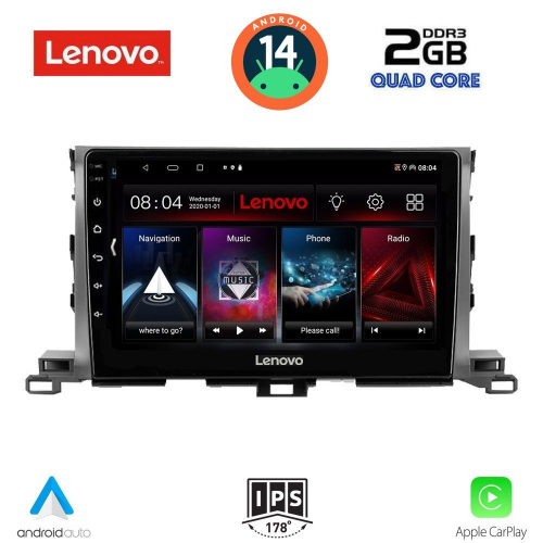 LENOVO LVD 2700_CPA (10inc) MULTIMEDIA TABLET for TOYOTA HIGHLANDER mod. 2014-2019