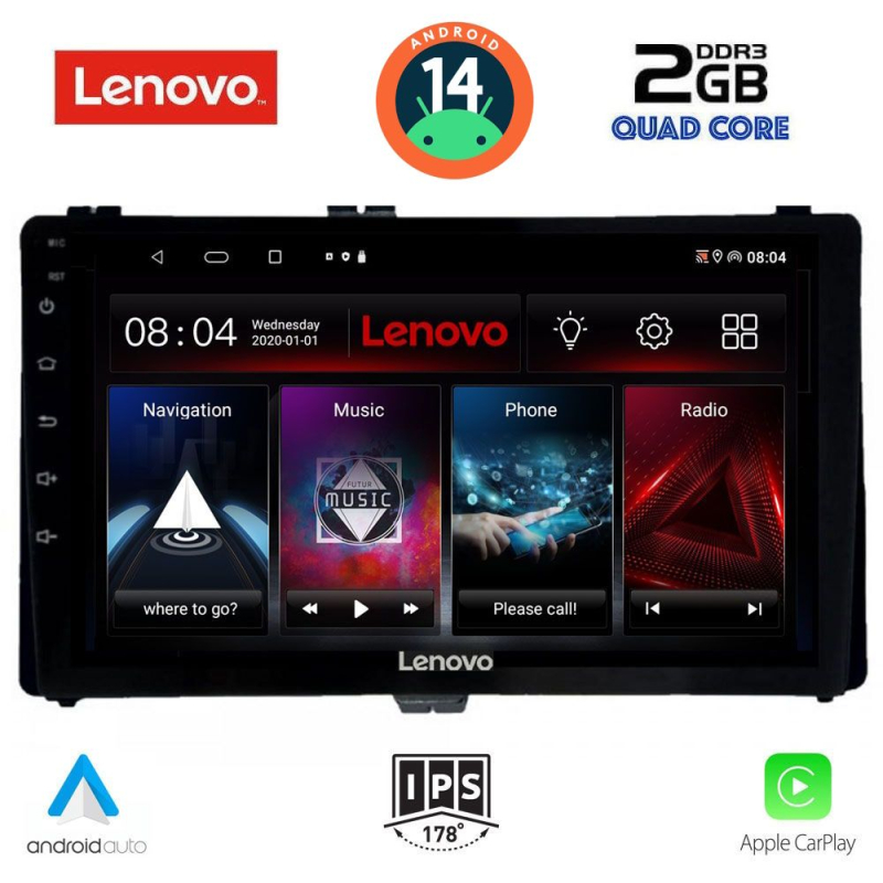LENOVO LVD 2703_CPA (9inc) MULTIMEDIA TABLET for TOYOTA AURIS mod. 2015> – AYGO X mod. 2022> – COROLLA mod. 2017-2019 LENOVO LVD 2703_CPA (9inc) MULTIMEDIA TABLET for TOYOTA AURIS mod. 2015> – AYGO X mod. 2022> – COROLLA mod. 2017-2019