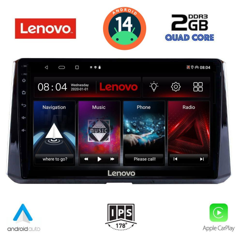 LENOVO LVD 2716_CPA (10inc) MULTIMEDIA TABLET for TOYOTA COROLLA mod. 2019&gt;