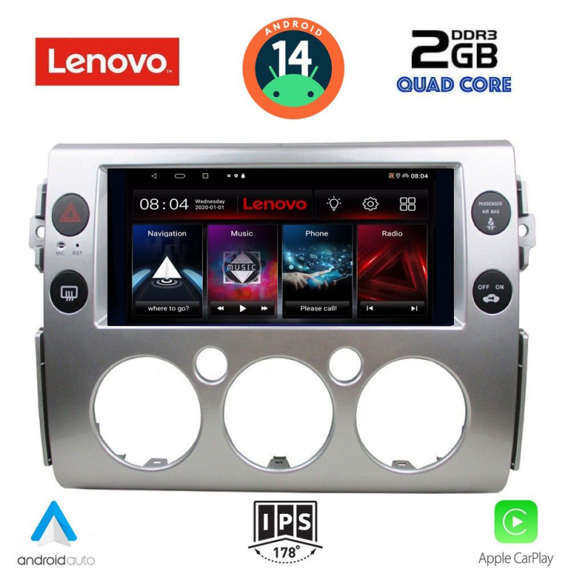 LENOVO LVD 2717_CPA (9inc) MULTIMEDIA TABLET for TOYOTA FJ CRUISER mod. 2007-2013 LENOVO LVD 2717_CPA (9inc) MULTIMEDIA TABLET for TOYOTA FJ CRUISER mod. 2007-2013