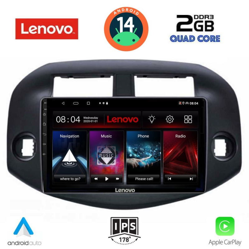 LENOVO LVD 2732_CPA (10inc) MULTIMEDIA TABLET for TOYOTA RAV 4 mod. 2006-2012 LENOVO LVD 2732_CPA (10inc) MULTIMEDIA TABLET for TOYOTA RAV 4 mod. 2006-2012