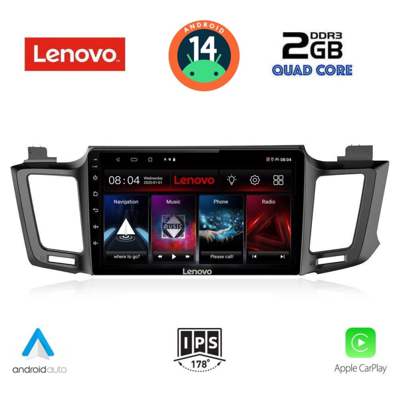 LENOVO LVD 2733_CPA (10inc) MULTIMEDIA TABLET for TOYOTA RAV 4 mod. 2013-2019 LENOVO LVD 2733_CPA (10inc) MULTIMEDIA TABLET for TOYOTA RAV 4 mod. 2013-2019