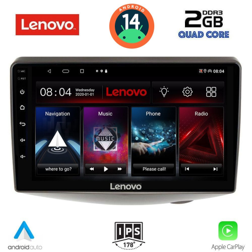LENOVO LVD 2735_CPA (9inc) MULTIMEDIA TABLET for TOYOTA YARIS mod. 1999-2006