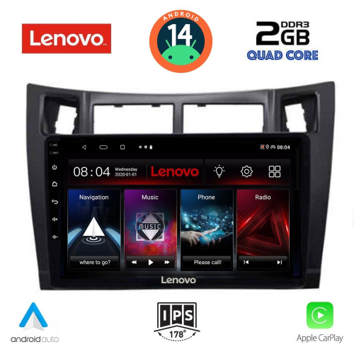 LENOVO LVD 2736_CPA (9inc) MULTIMEDIA TABLET for TOYOTA YARIS mod. 2006-2011