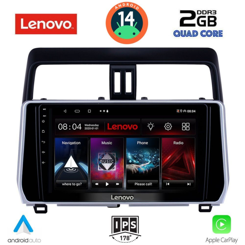 LENOVO LVD 2739_CPA (10inc) MULTIMEDIA TABLET for TOYOTA LAND CRUISER mod. 2019> LENOVO LVD 2739_CPA (10inc) MULTIMEDIA TABLET for TOYOTA LAND CRUISER mod. 2019>