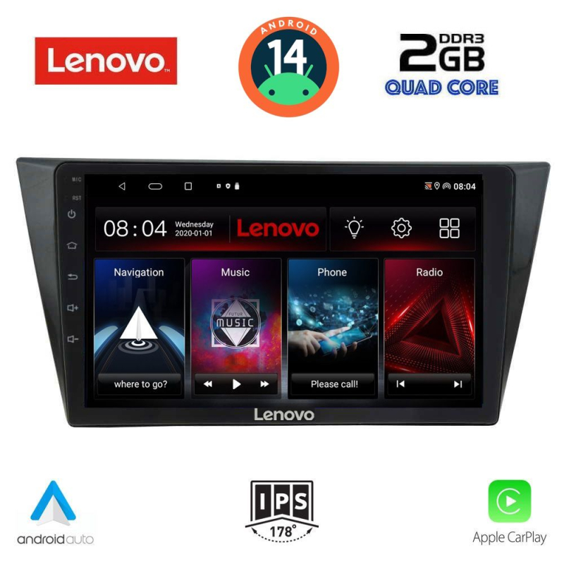 LENOVO LVD 2761_CPA (10inc) MULTIMEDIA TABLET for VW TIGUAN mod. 2016> LENOVO LVD 2761_CPA (10inc) MULTIMEDIA TABLET for VW TIGUAN mod. 2016>