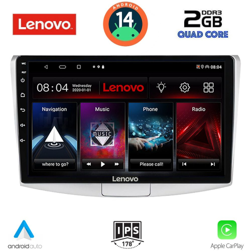 LENOVO LVD 2764_CPA (10inc) MULTIMEDIA TABLET for VW PASSAT mod. 2010-2015