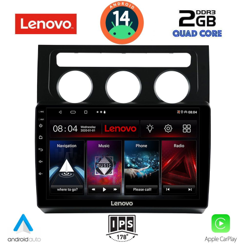 LENOVO LVD 2767_CPA CLIMA (10inc) MULTIMEDIA TABLET for VW TOURAN mod. 2003-2010