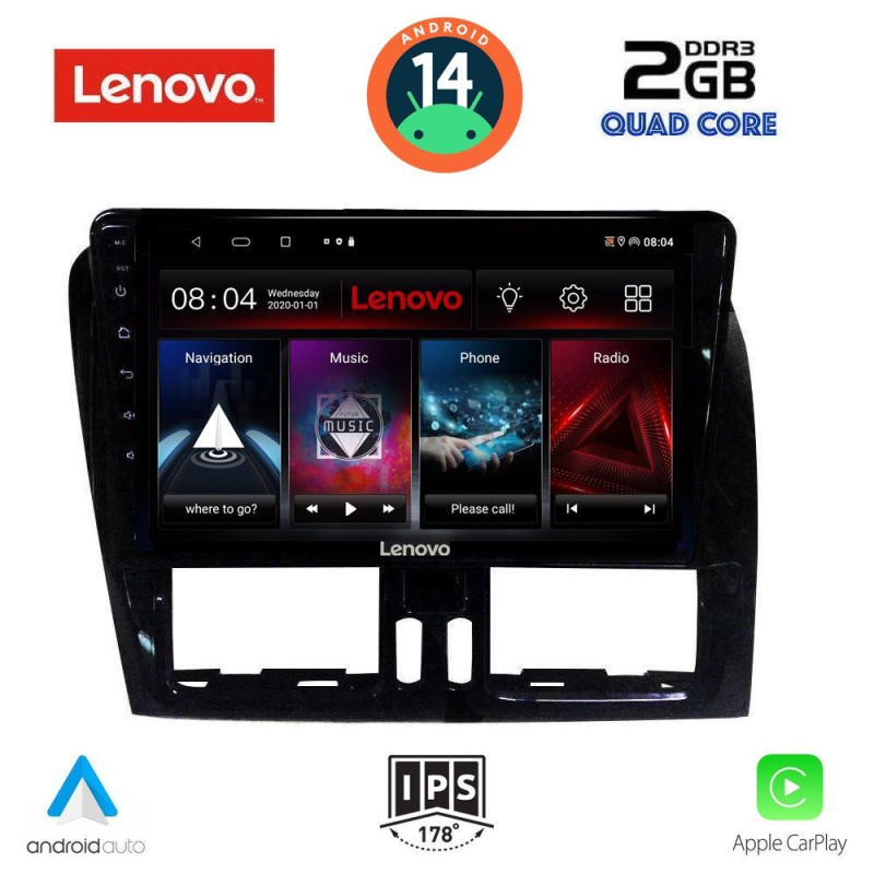 LENOVO LVD 2787_CPA (9inc) MULTIMEDIA TABLET for VOLVO XC60 mod. 2009-2017 LENOVO LVD 2787_CPA (9inc) MULTIMEDIA TABLET for VOLVO XC60 mod. 2009-2017