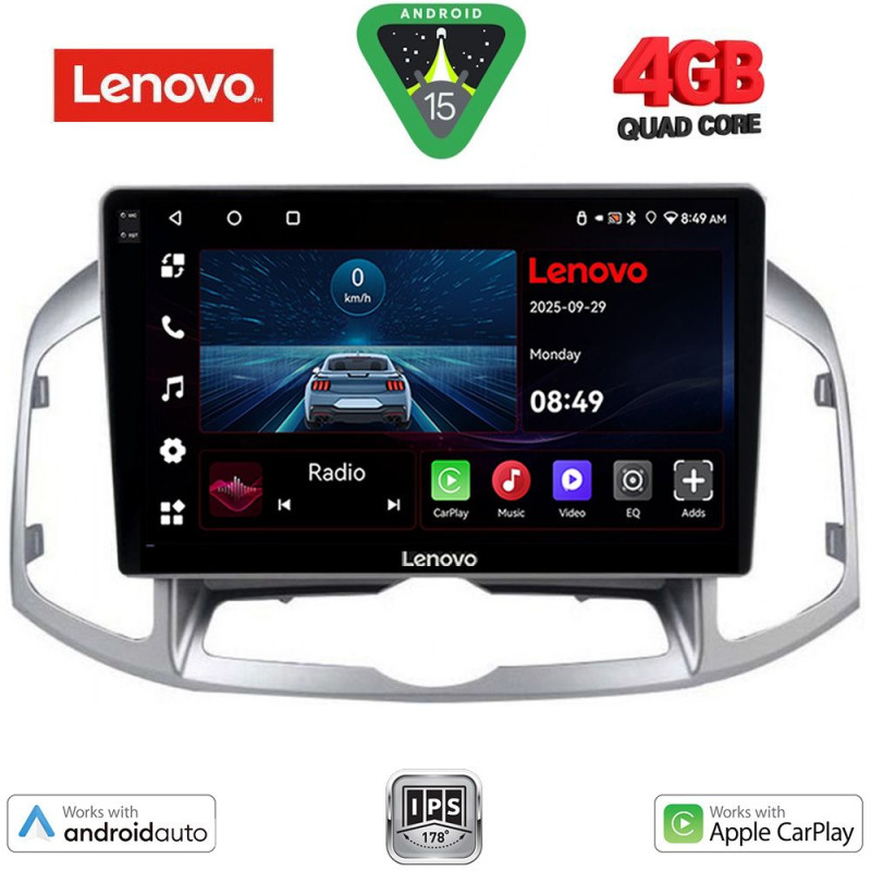 LENOVO LVE 8071_CPAA (10inc) MULTIMEDIA for CHEVROLET CAPTIVA mod. 2012-2018