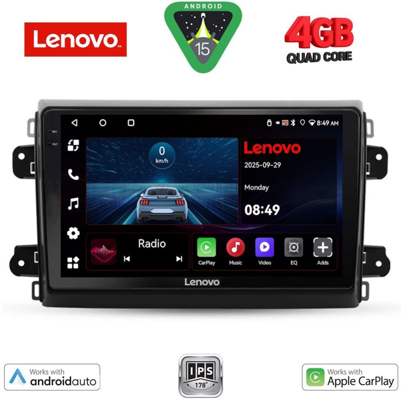 LENOVO LVE 8143_CPAA (9inc) MULTIMEDIA TABLET for FIAT DUCATO mod. 2021-2026