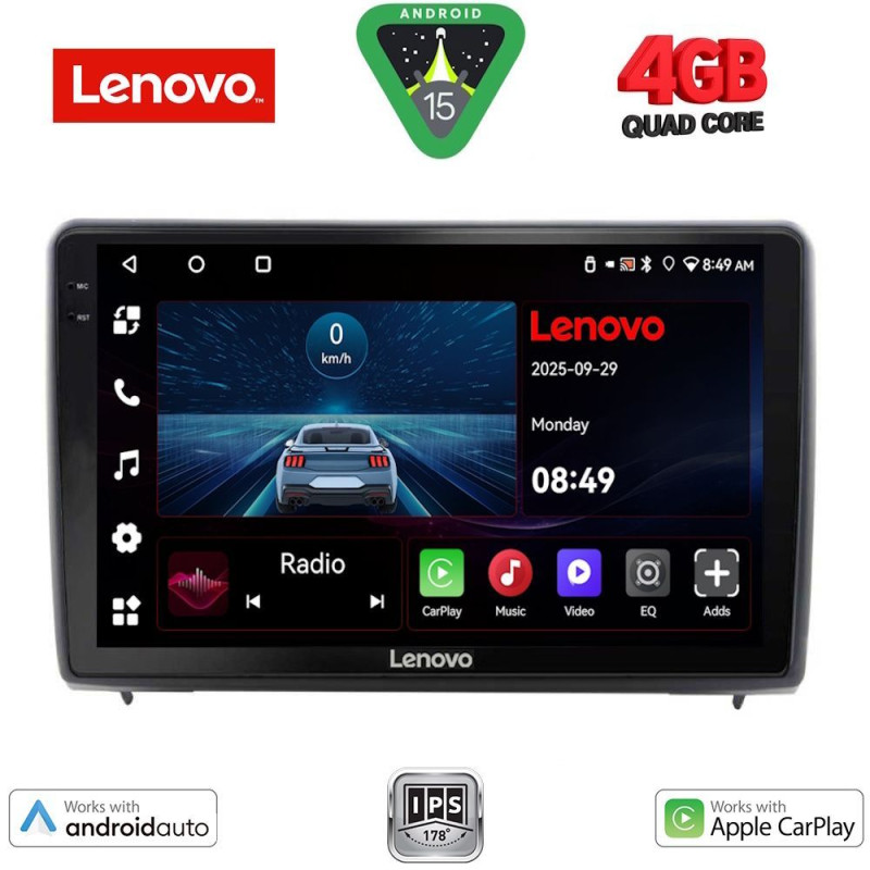 LENOVO LVE 8151_CPAA (10inc) MULTIMEDIA TABLET for FORD ECOSPORT mod. 2018-2022