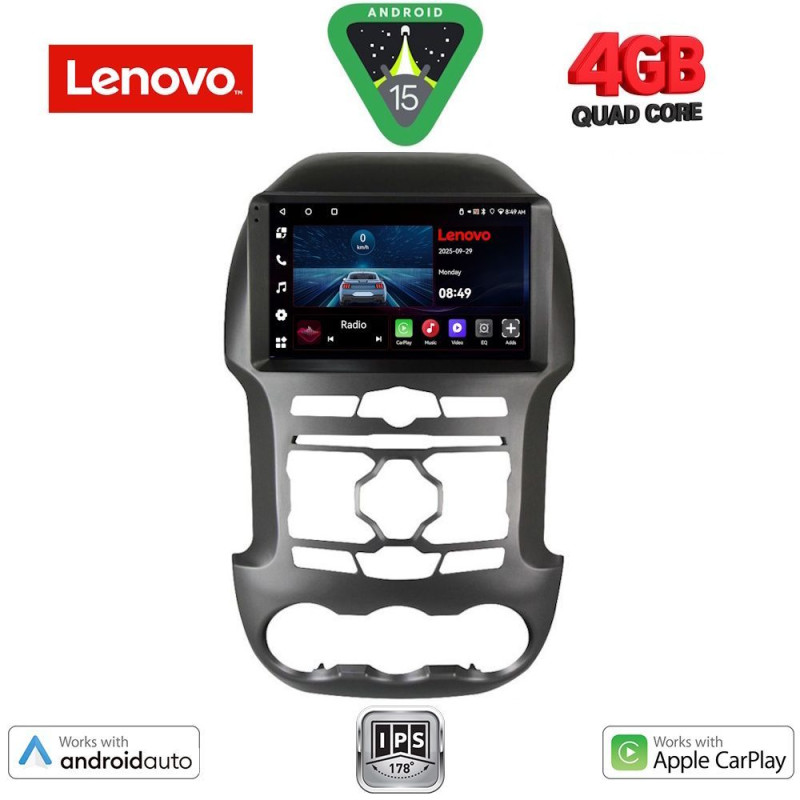 LENOVO LVE 8171S_CPAA (9inc) MULTIMEDIA TABLET for FORD RANGER mod. 2011-2015