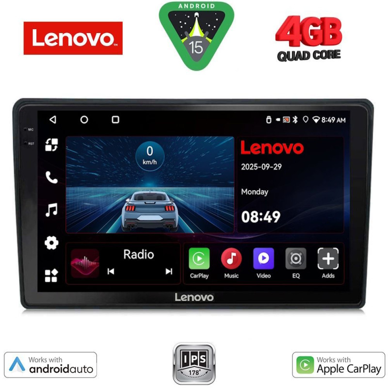 LENOVO LVE 8200_CPAA (9inc) MULTIMEDIA TABLET for HRV mod. 1998-2005