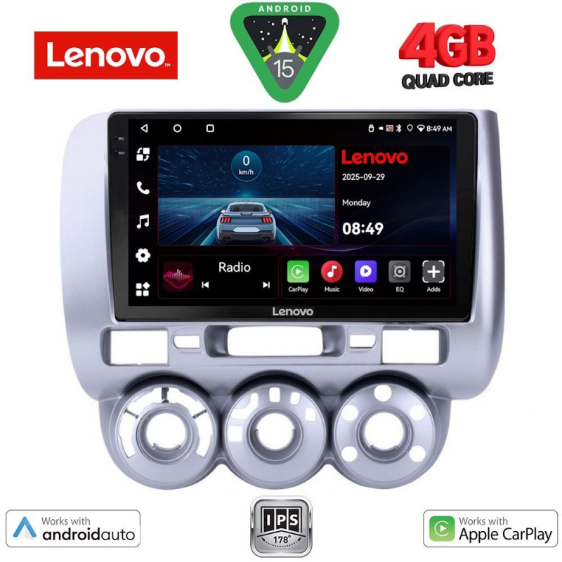 LENOVO LVE 8210_CPAA A/C (9inc) MULTIMEDIA TABLET for HONDA JAZZ mod. 2002-2008