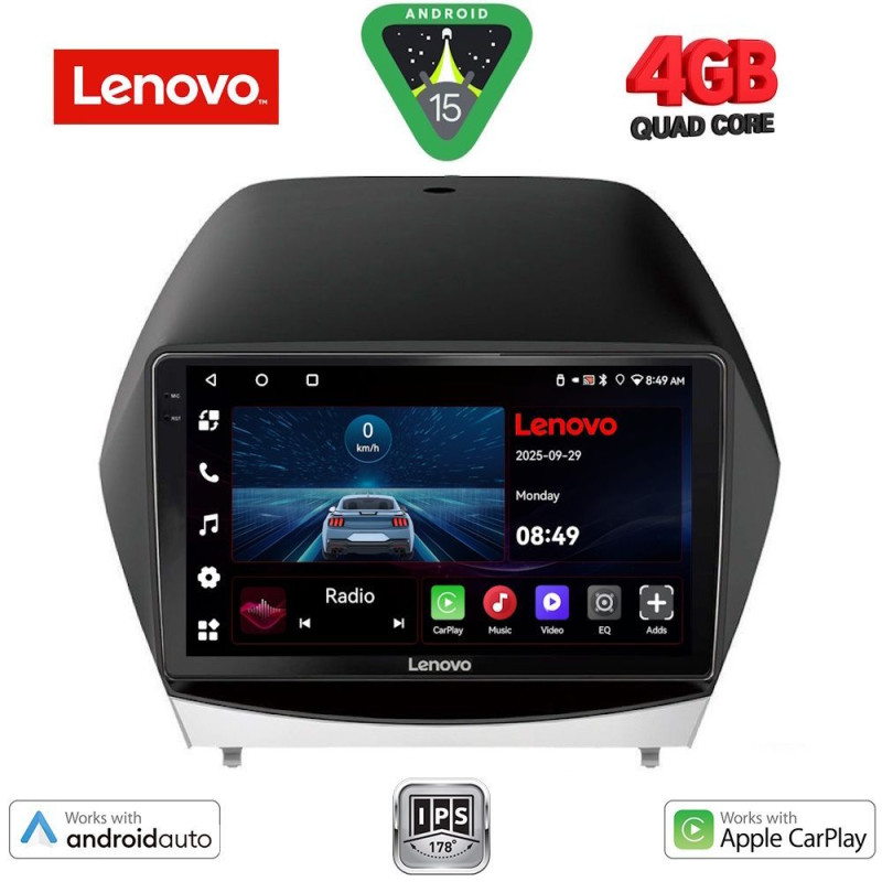 LENOVO LVE 8235_CPAA (10inc) MULTIMEDIA TABLET for HYUNDAI iX35 mod. 2010-2015