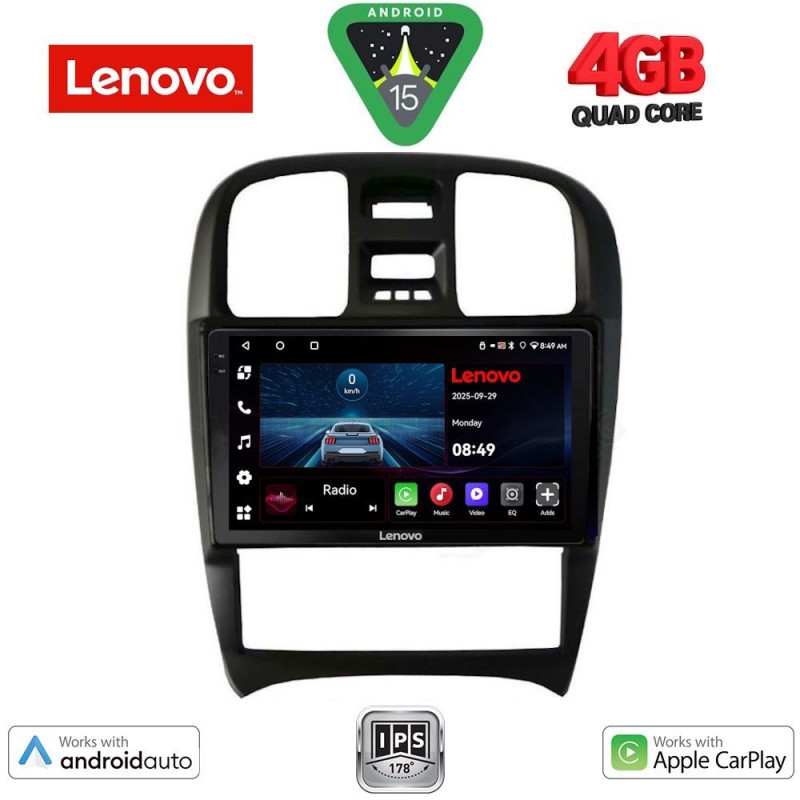 LENOVO LVE 8247_CPAA (9inc) MULTIMEDIA TABLET for HYUNDAI SONATA mod. 2000-2006