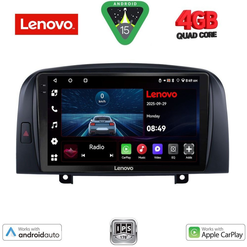 LENOVO LVE 8248_CPAA (9inc) MULTIMEDIA TABLET for HYUNDAI SONATA mod. 2006-2009