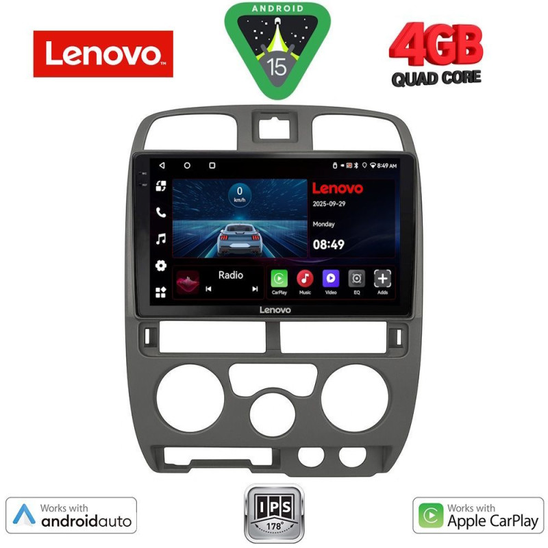 LENOVO LVE 8253GR_CPAA (9inc) MULTIMEDIA TABLET for ISUZU D-MAX mod. 2002-2008 (GREY)