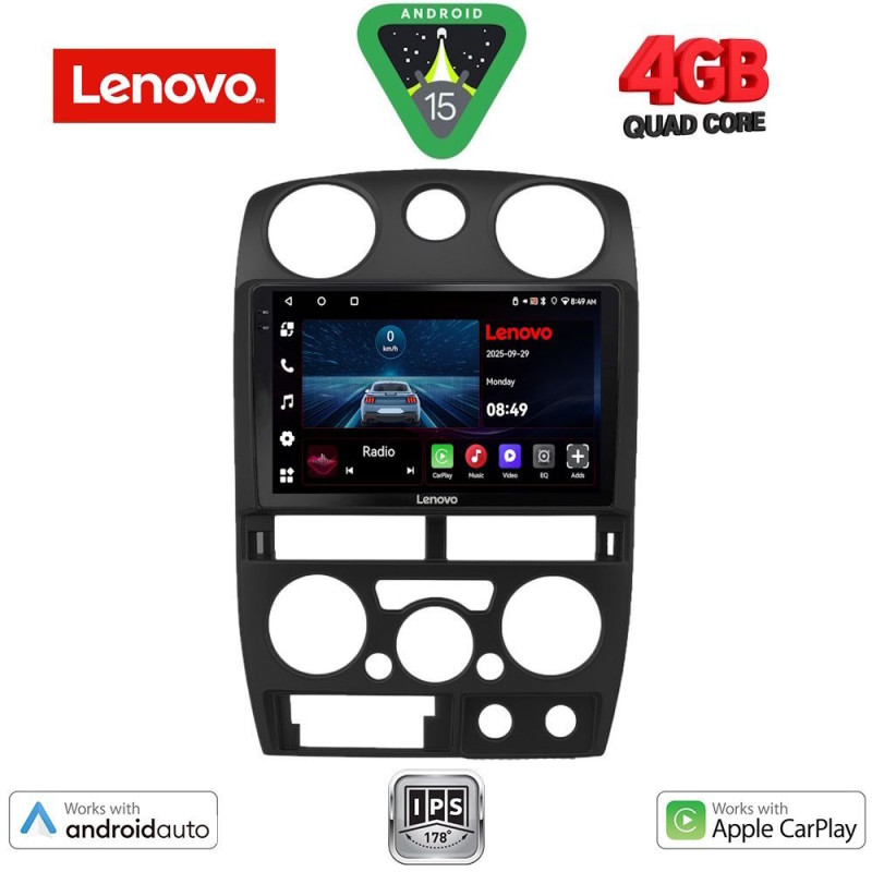 LENOVO LVE 8254BL_CPAA (9inc) MULTIMEDIA TABLET for ISUZU D-MAX mod. 2008-2012 (BLACK)