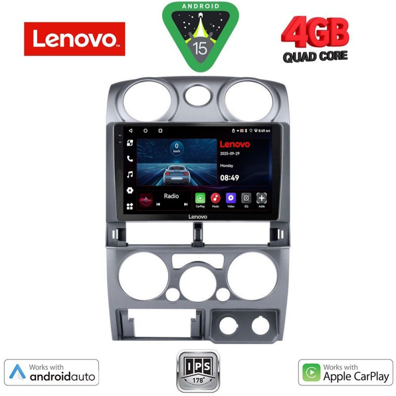 LENOVO LVE 8254SL_CPAA (9inc) MULTIMEDIA TABLET for ISUZU D-MAX mod. 2008-2012 (SILVER)