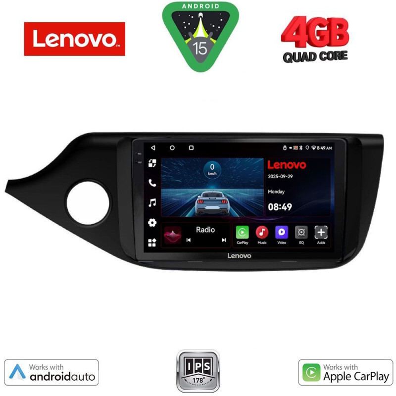 LENOVO LVE 8302_CPAA (9inc) MULTIMEDIA TABLET for KIA CEED mod. 2012-2018