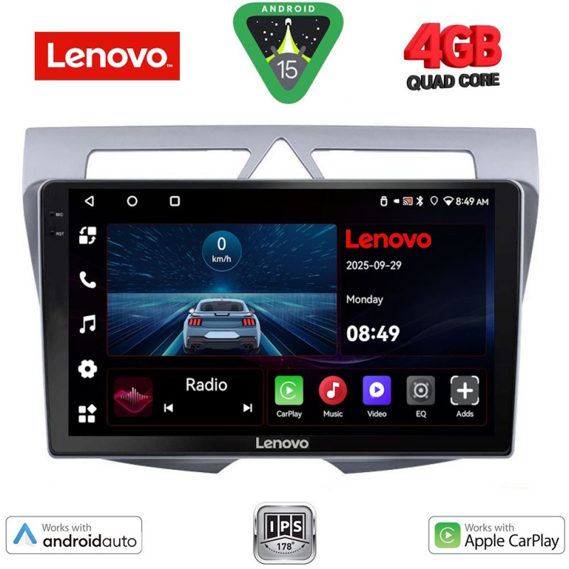 LENOVO LVE 8307_CPAA (9inc) MULTIMEDIA TABLET for KIA PICANTO mod. 2008-2011