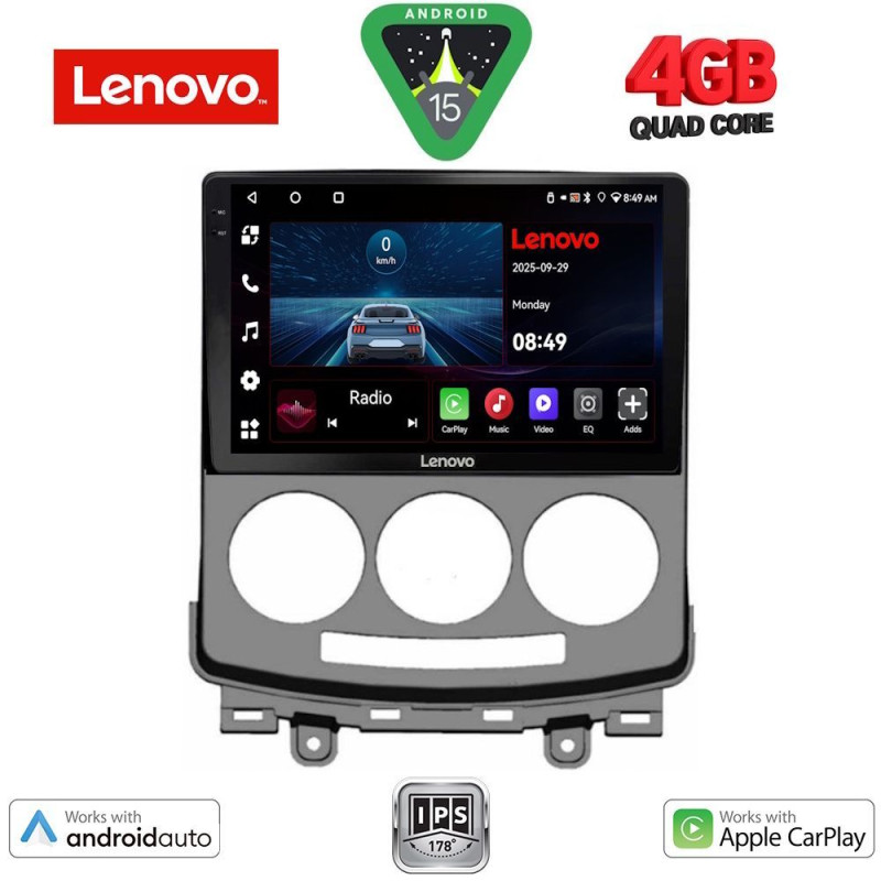 LENOVO LVE 8370_CPAA (9inc) MULTIMEDIA TABLET for MAZDA 5 mod. 2004-2010