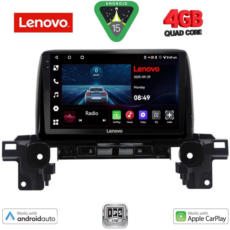 LENOVO LVE 8381_CPAA (9inc) MULTIMEDIA TABLET for MAZDA CX5 mod. 2017-2025