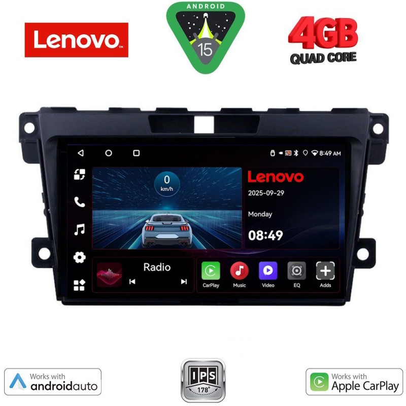 LENOVO LVE 8389_CPAA (9inc) MULTIMEDIA TABLET for MAZDA CX7 mod. 2006-2012