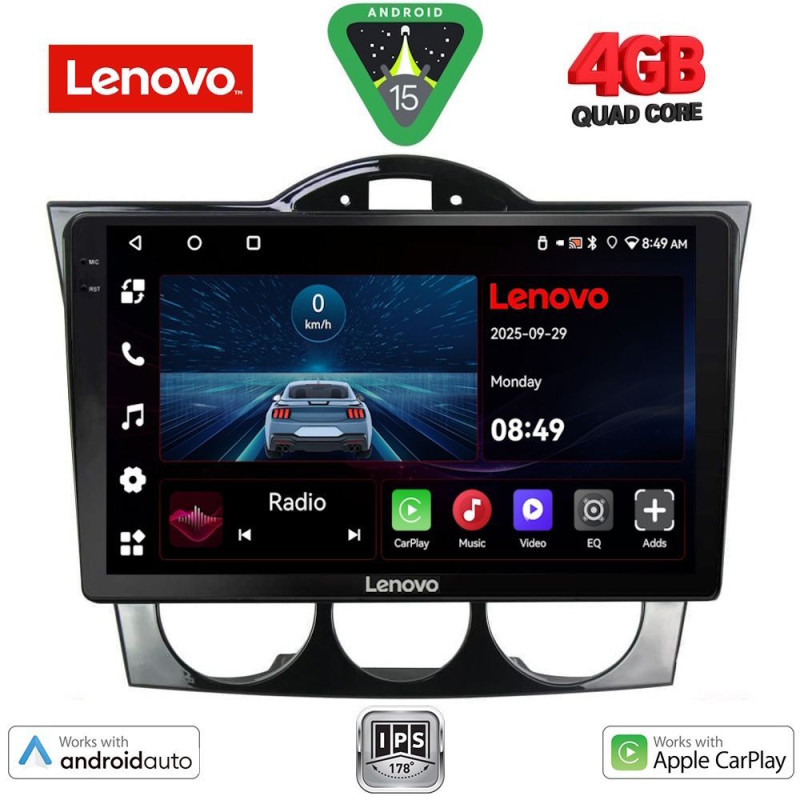 LENOVO LVE 8394_CPAA (9inc) MULTIMEDIA TABLET for MAZDA RX8 mod. 2001-2008