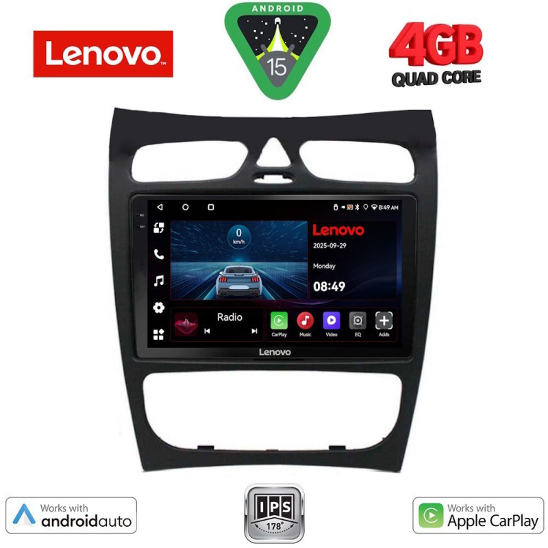 LENOVO LVE 8406_CPAA (9inc) MULTIMEDIA TABLET for MERCEDES CLK (W209) mod. 2000-2004