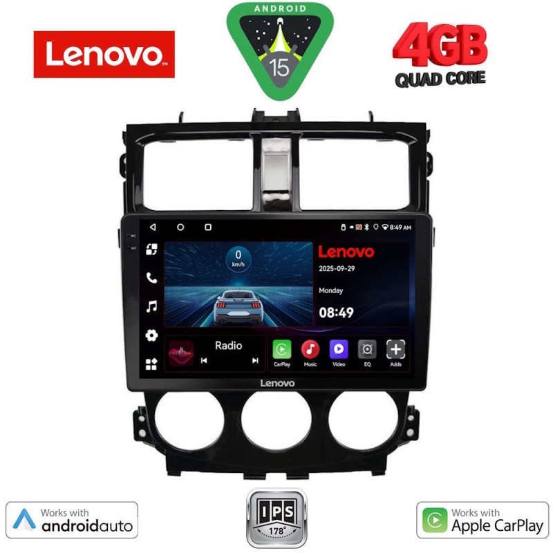 LENOVO LVE 8435_CPAA (9inc) MULTIMEDIA TABLET for MITSUBISHI COLT mod. 2013-2023