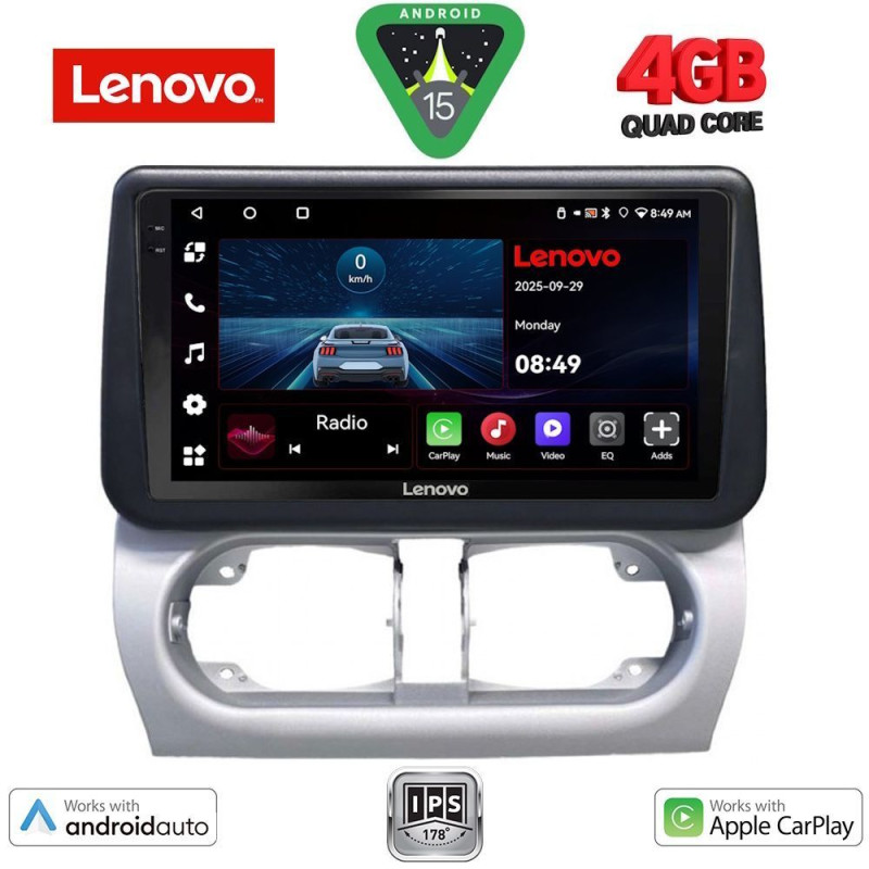LENOVO LVE 8500_CPAA (9inc) MULTIMEDIA TABLET for OPEL CORSA C mod 2000-2006 - TIGRA mod. 2004-2009