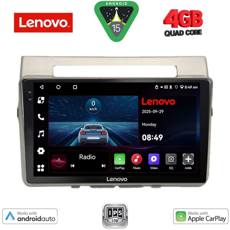 LENOVO LVE 8711B_CPAA (9inc) MULTIMEDIA TABLET for TOYOTA COROLLA VERSO mod. 2004-2009
