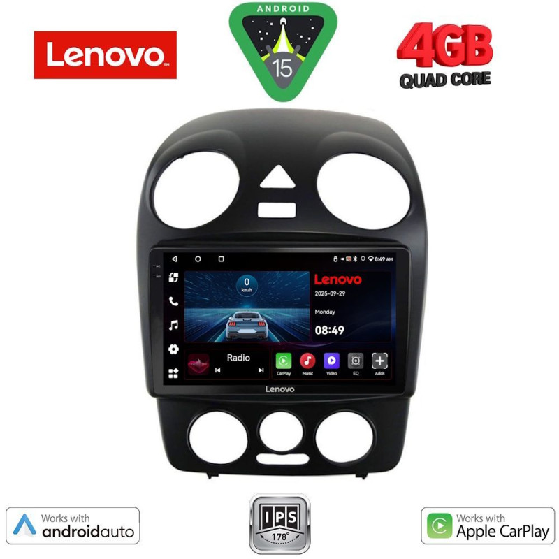 LENOVO LVE 8742_CPAA (9inc) MULTIMEDIA TABLET for VW BEETLE mod. 2004-2011