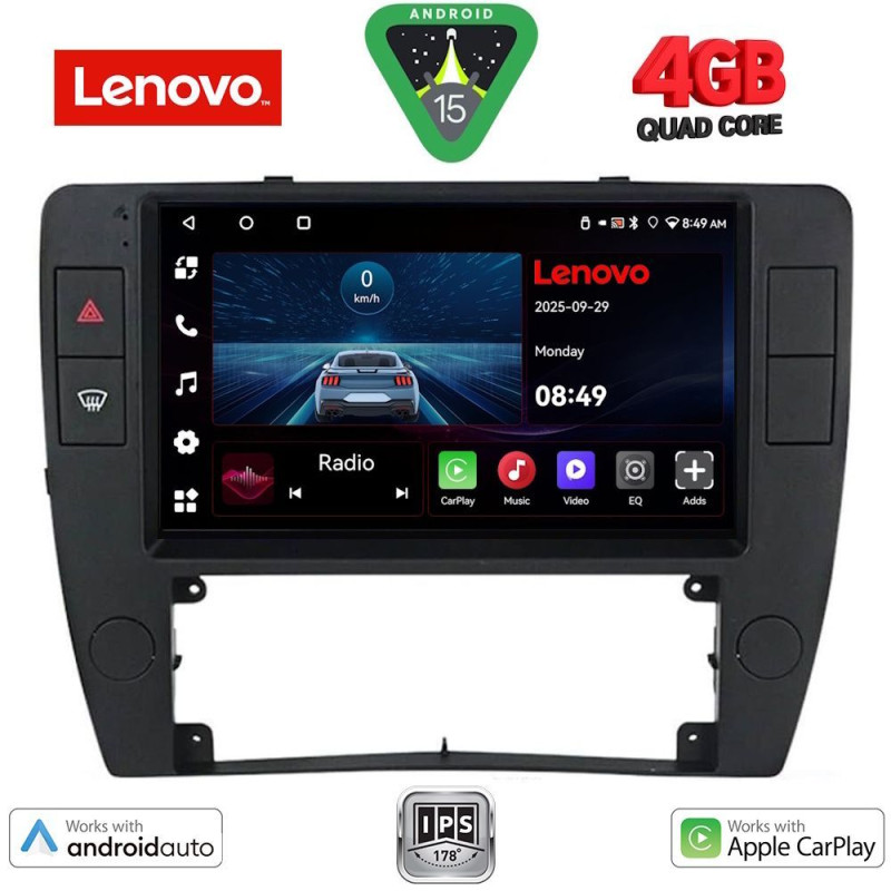 LENOVO LVE 8749_CPAA (9inc) MULTIMEDIA TABLET for VW PASSAT mod. 2000-2005