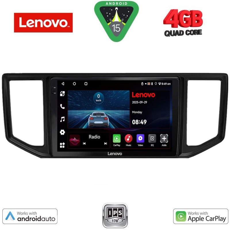 LENOVO LVE 8753_CPAA (10inc) MULTIMEDIA TABLET for VW CRAFTER mod. 2017-2026