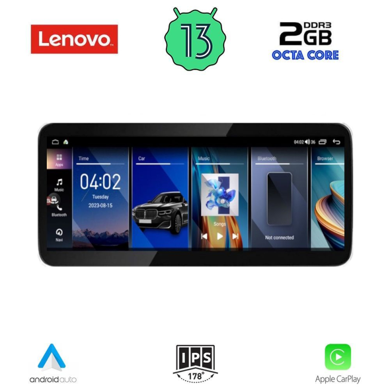 LENOVO LVF 11955A_CPA (10.33inc) (CIC) MULTIMEDIA SYSTEM for BMW 3 SERIES F30 mod. 2011-2012