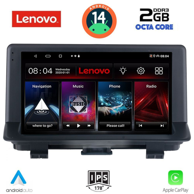 LENOVO LVF 5012_CPA (9inc) MULTIMEDIA TABLET for AUDI Q3 mod. 2012-2018 (High Version) LENOVO LVF 5012_CPA (9inc) MULTIMEDIA TABLET for AUDI Q3 mod. 2012-2018 (High Version)
