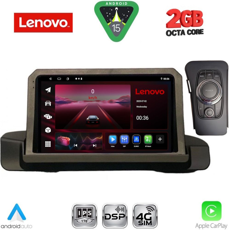 LENOVO LVF 5044_CPA (9inc) MULTIMEDIA TABLET for BMW S.3 (E90-91-92) mod. 2005-2012