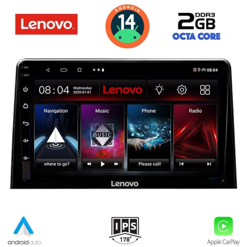LENOVO LVF 5082_CPA (10inc) MULTIMEDIA TABLET for CITROEN BERLINGO – OPEL COMBO – PEUGEOT PARTNER – TOYOTA PROACE mod. 2018&gt; - FIAT DOBLO mod. 2022&gt;
