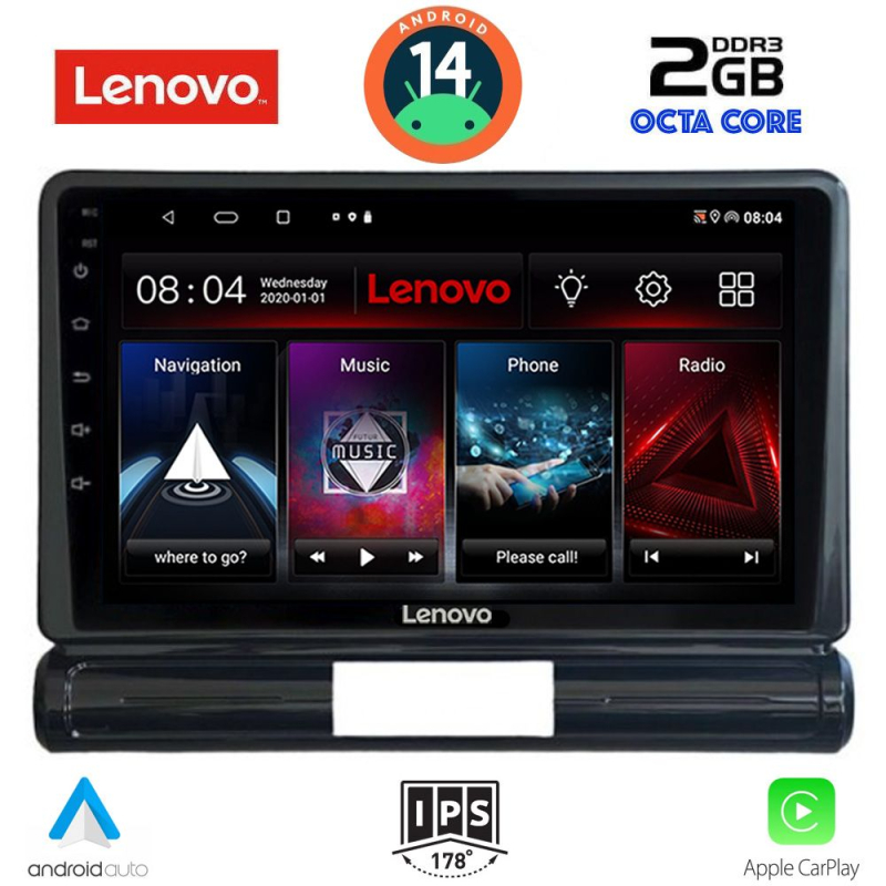 LENOVO LVF 5093M_CPA (9inc) MULTIMEDIA TABLET for CITROEN C3 - DS3 mod. 2016> Med Version LENOVO LVF 5093M_CPA (9inc) MULTIMEDIA TABLET for CITROEN C3 - DS3 mod. 2016> Med Version