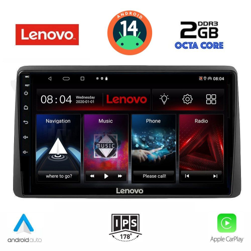 LENOVO LVF 5104_CPA (10inc) MULTIMEDIA TABLET for DACIA DUSTER mod. 2019&gt;