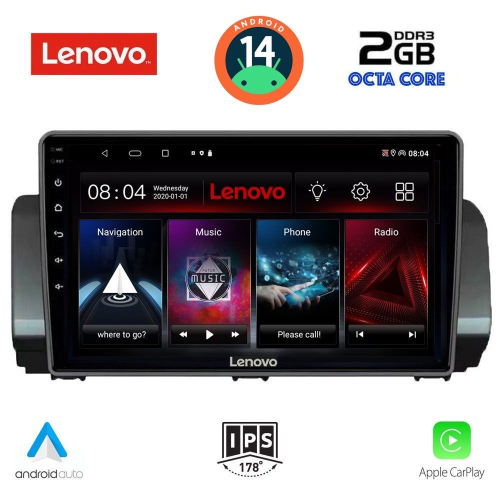 LENOVO LVF 5109_CPA (9inc) MULTIMEDIA TABLET for DACIA LOGAN - SANDERO - JOGGER mod. 2020&gt;