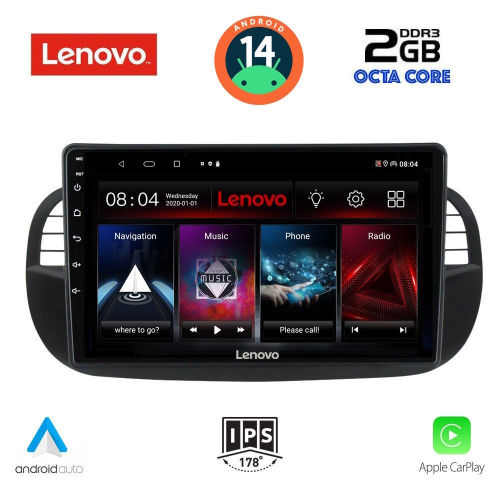 LENOVO LVF 5130_CPA (9inc) MULTIMEDIA TABLET for FIAT 500 mod. 2007-2015